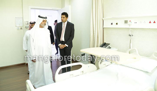 sheikh nahyan bin mubarak al nahyan  Visits thumbay hospital in dubai 1